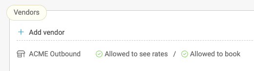 Adding Vendors to Freightview