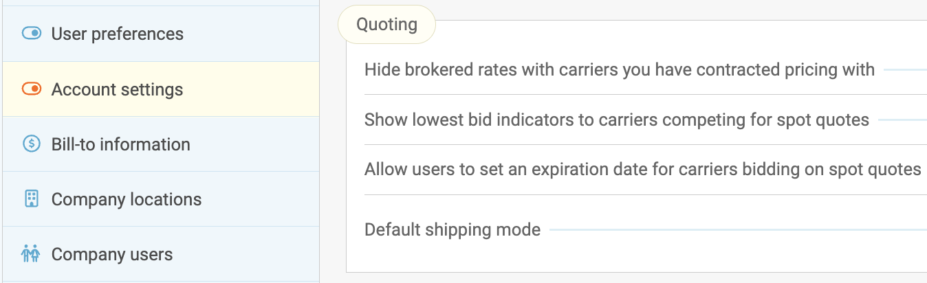 Know Your Settings Page
