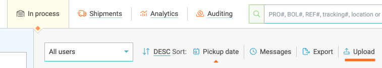 LTL Flat File Upload